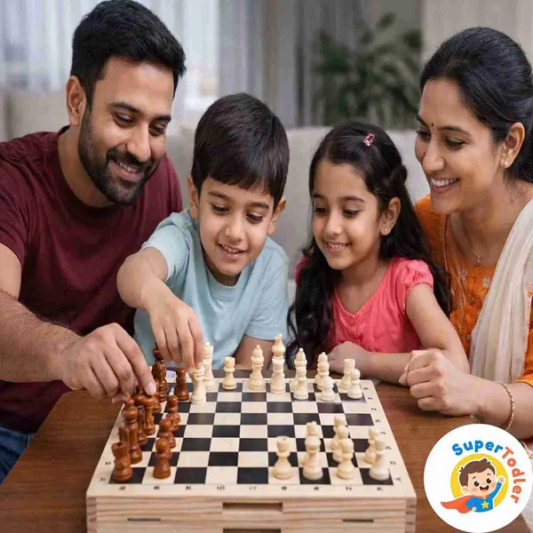 Multicolor_Wooden_Foldable_2-In-1_Sling_Puck_And_Chess_Board_Game_Set