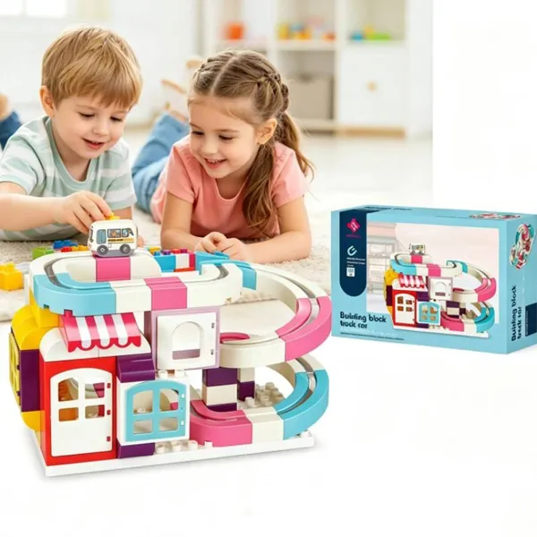 Multicolor_Plastic_Electric_Magnetic_Building_Block_Railcar_Toy