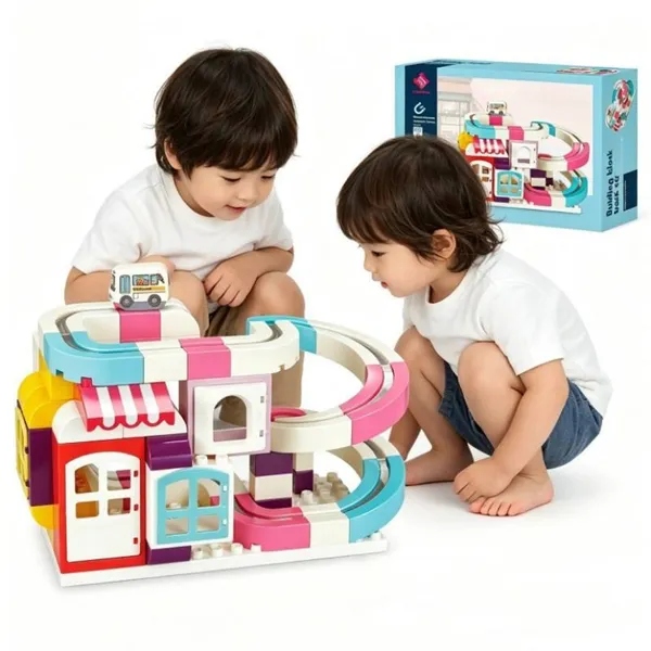 Multicolor_Plastic_Electric_Magnetic_Building_Block_Railcar_Toy