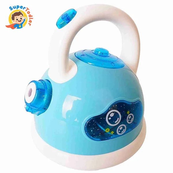 Blue_And_White_White_Electric_Teapot_Bubble_Blower_Toy_With_Lights_Sound