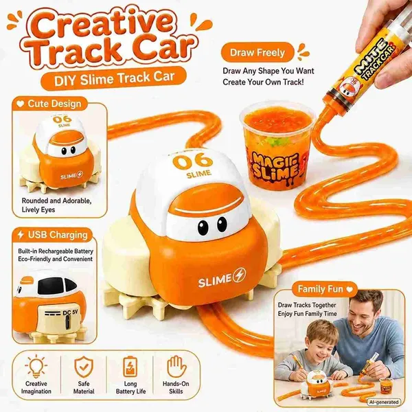 Diy_Slime_Track_Car_Kit_Creative_Path_Following_Toy_Car_With_Syringe_Magic_Slime_Default_Title