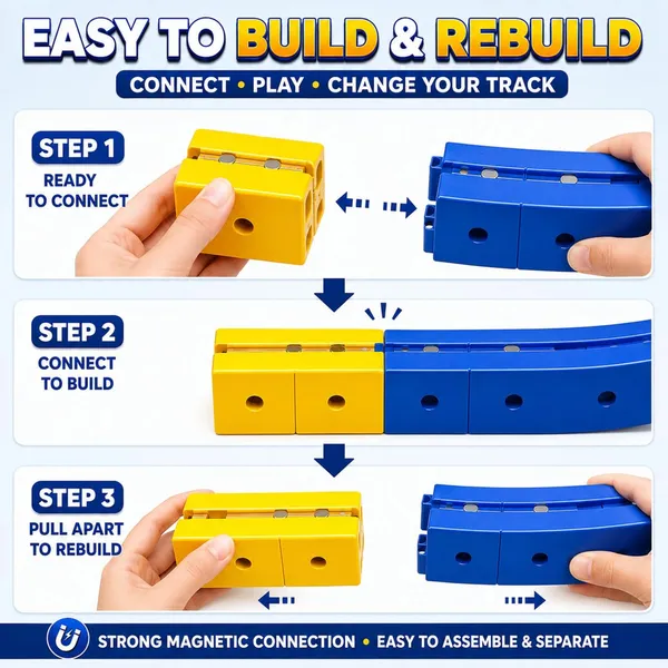 150_Piece_Magnetic_Building_Block_Track_Car_Set_For_Kids