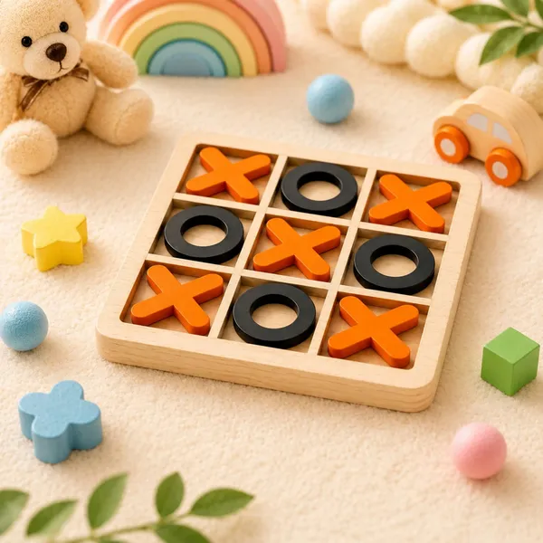 Wooden_Tic_Tac_Toe_Game_For_Kids_Family_Classic_Strategy_Board_Game