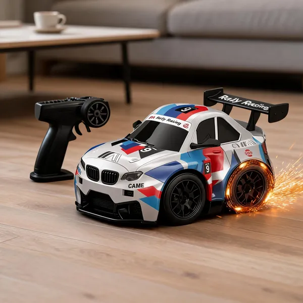 Multicolor_Plastic_Rc_Drift_Car_With_Spark_Effect_For_Kids