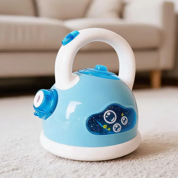 Blue_And_White_White_Electric_Teapot_Bubble_Blower_Toy_With_Lights_Sound