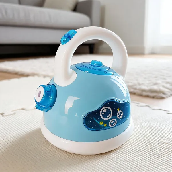 Blue_And_White_White_Electric_Teapot_Bubble_Blower_Toy_With_Lights_Sound