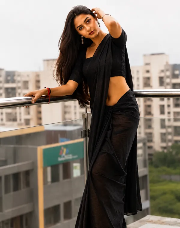 Black_Georgette_SAREE_For_WOMEN