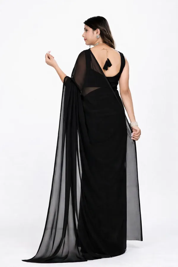 Black_Georgette_SAREE_For_WOMEN