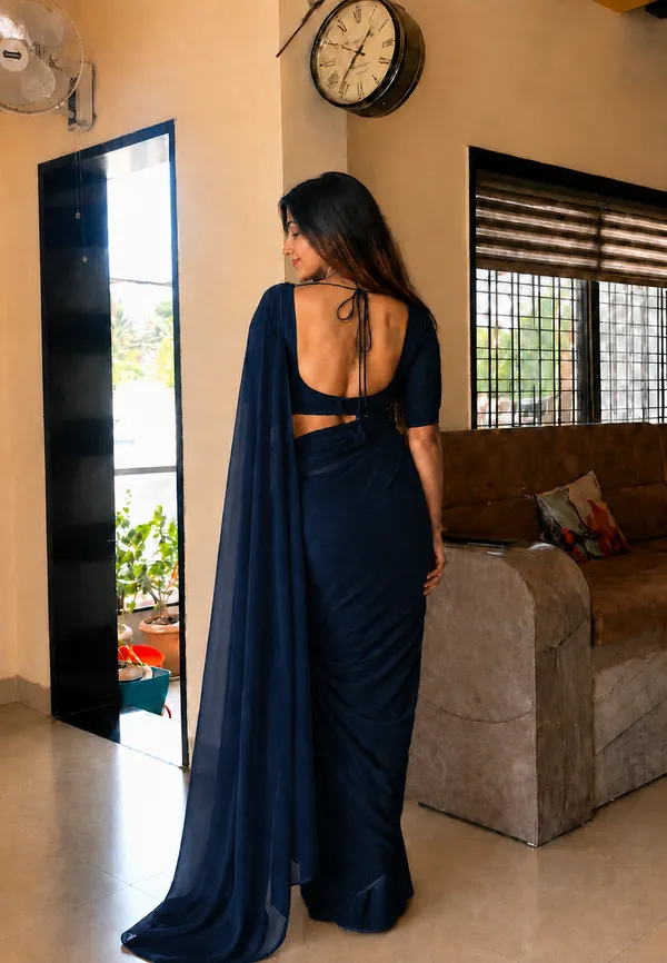 Navy_Blue_Georgette_SAREE_For_WOMEN