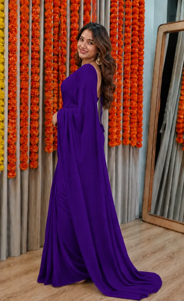 Purple_Georgette_SAREE_For_WOMEN