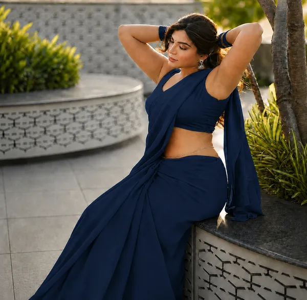 Navy_Blue_Georgette_SAREE_For_WOMEN