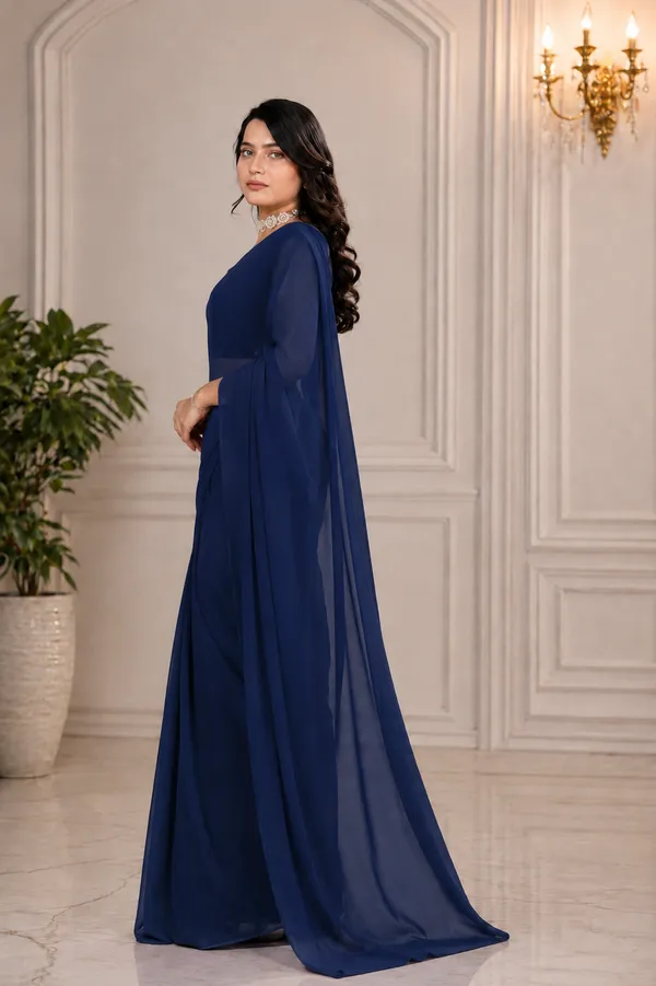Navy_Blue_Georgette_SAREE_For_WOMEN