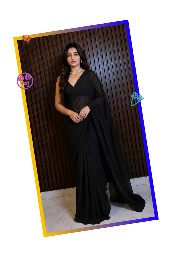 Black_Georgette_SAREE_For_WOMEN