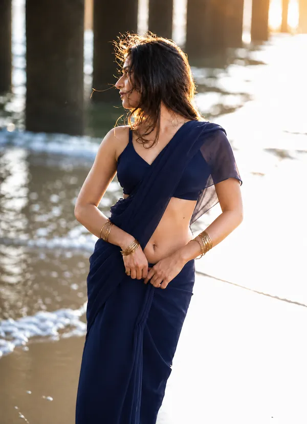 Navy_Blue_Georgette_SAREE_For_WOMEN