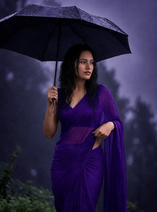 Purple_Georgette_SAREE_For_WOMEN