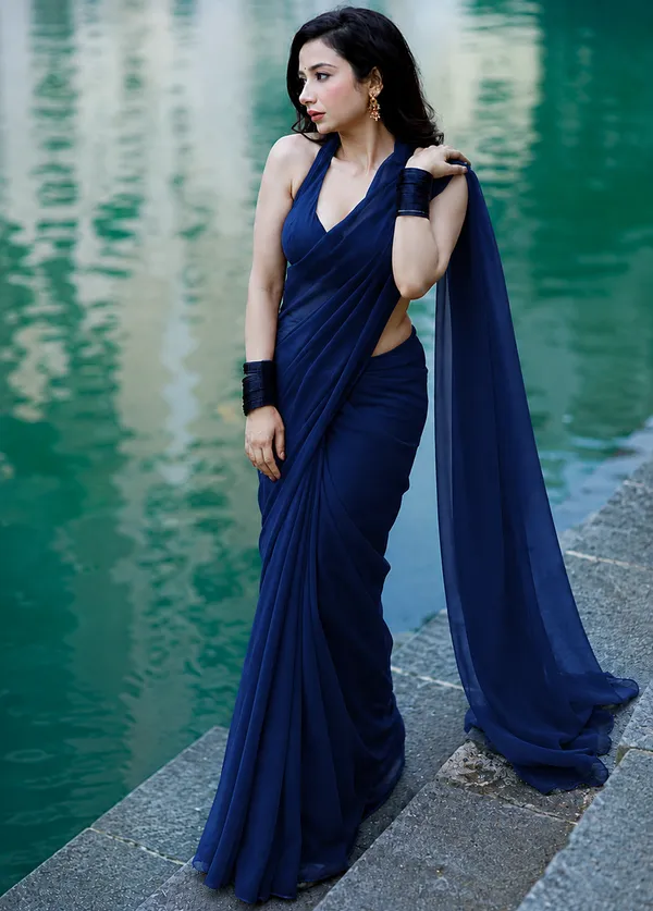 Navy_Blue_Georgette_SAREE_For_WOMEN