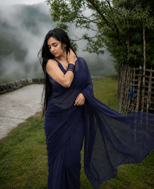 Navy_Blue_Georgette_SAREE_For_WOMEN
