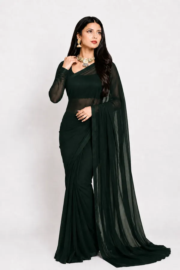 Black_Georgette_SAREE_For_WOMEN