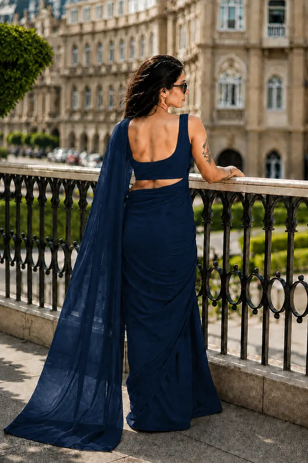 Navy_Blue_Georgette_SAREE_For_WOMEN