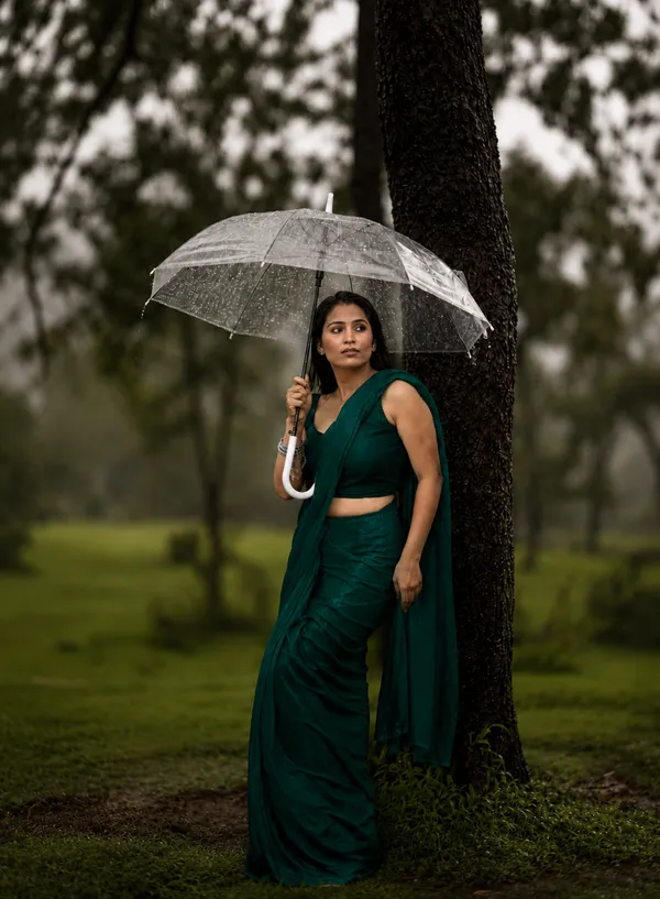 Green_Georgette_SAREE_For_WOMEN