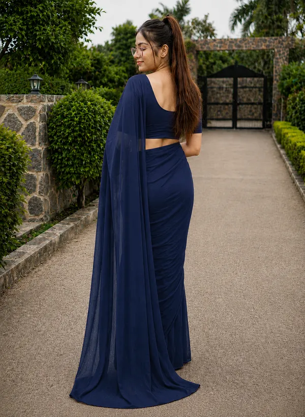 Navy_Blue_Georgette_SAREE_For_WOMEN