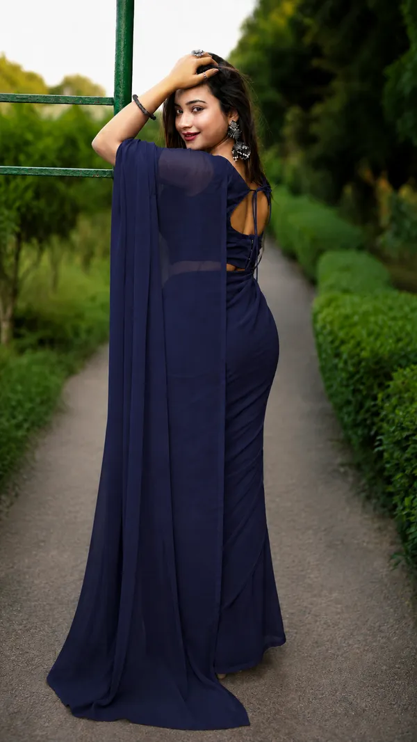 Navy_Blue_Georgette_SAREE_For_WOMEN