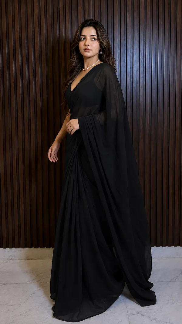 Black_Georgette_SAREE_For_WOMEN