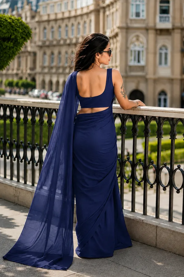 Navy_Blue_Georgette_SAREE_For_WOMEN