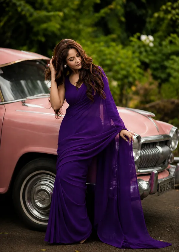Purple_Georgette_SAREE_For_WOMEN