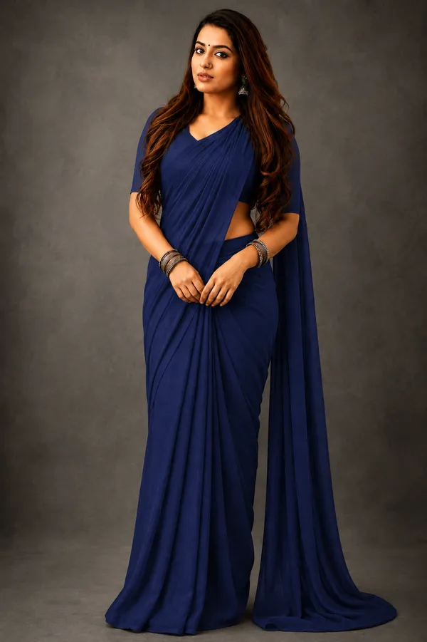 Navy_Blue_Georgette_SAREE_For_WOMEN