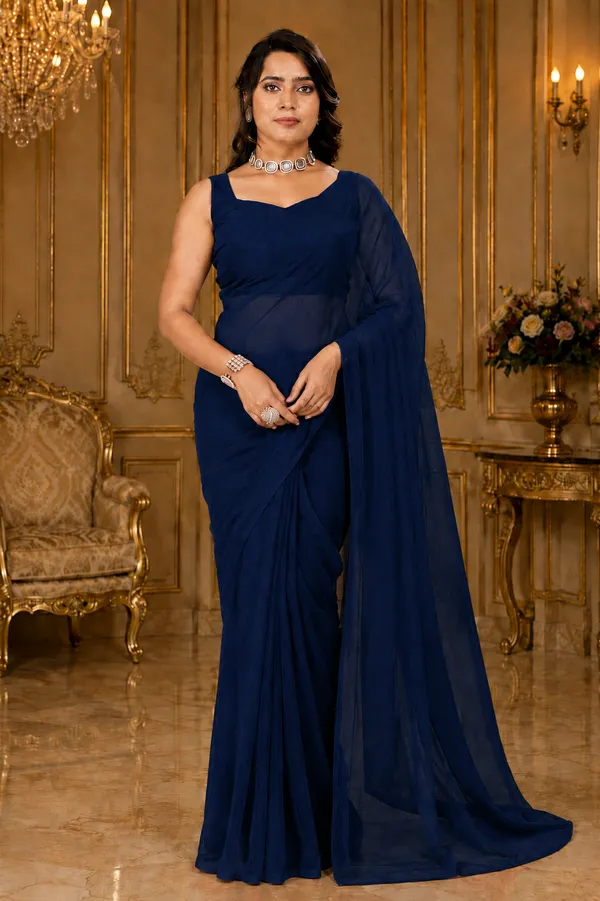 Navy_Blue_Georgette_SAREE_For_WOMEN