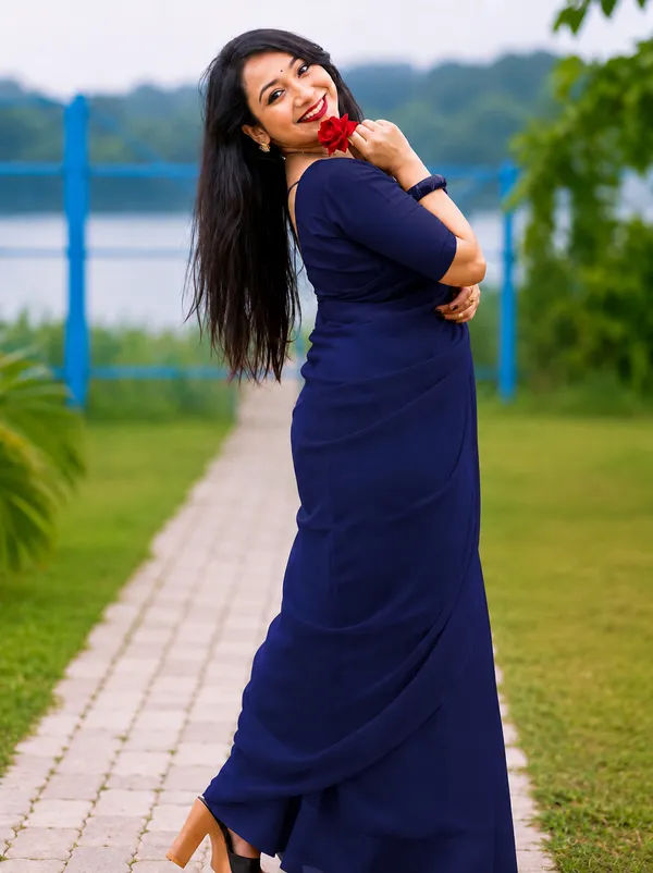 Navy_Blue_Georgette_SAREE_For_WOMEN