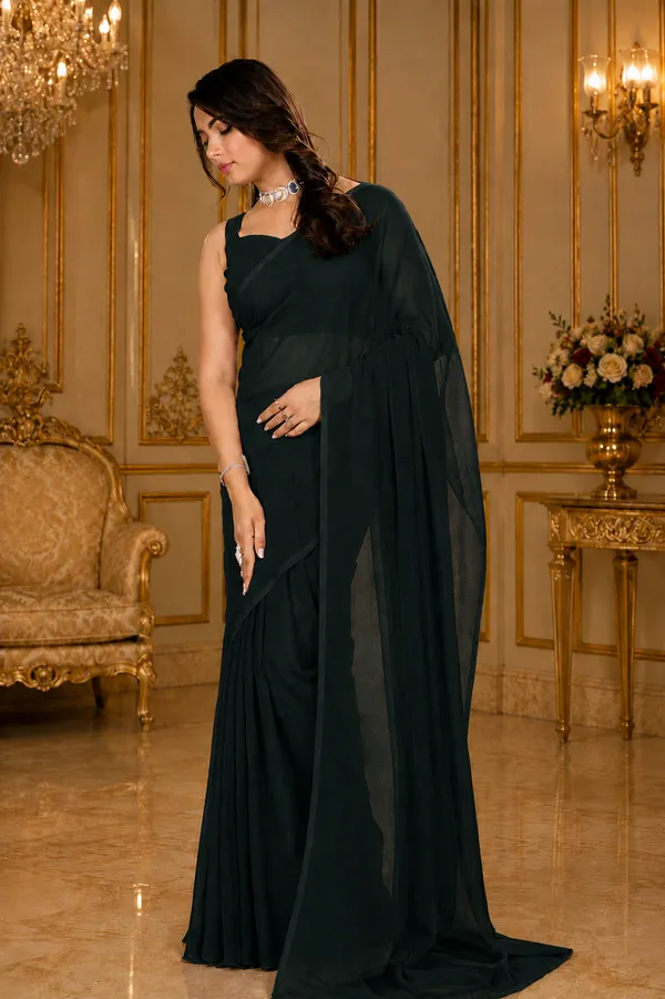 Black_Georgette_SAREE_For_WOMEN