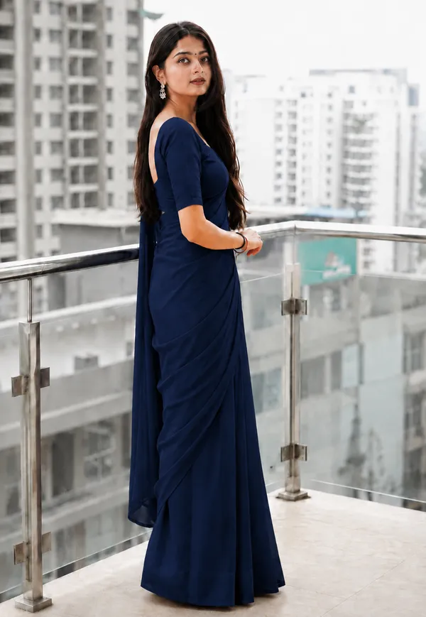 Navy_Blue_Georgette_SAREE_For_WOMEN