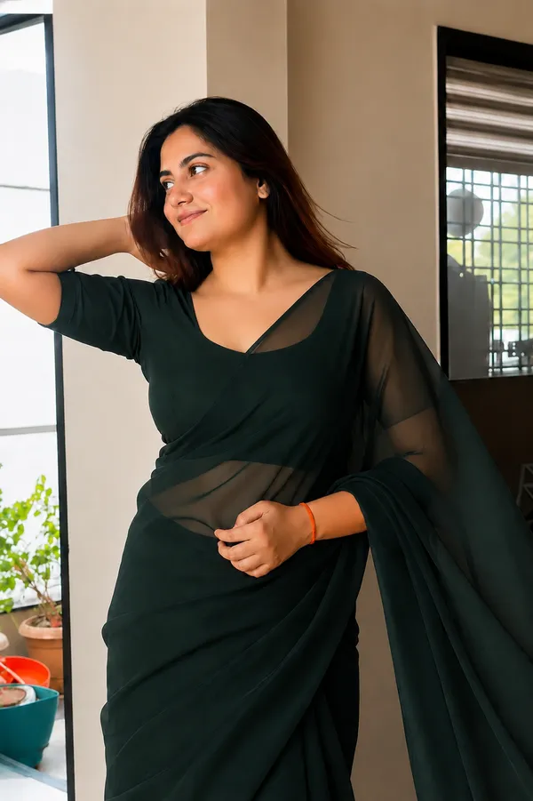 Black_Georgette_SAREE_For_WOMEN