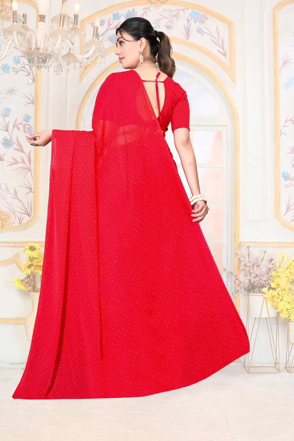 Red_Georgette_SAREE_For_WOMEN