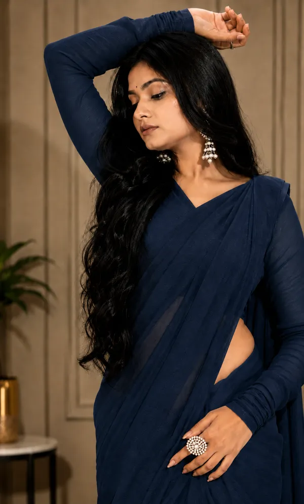 Navy_Blue_Georgette_SAREE_For_WOMEN