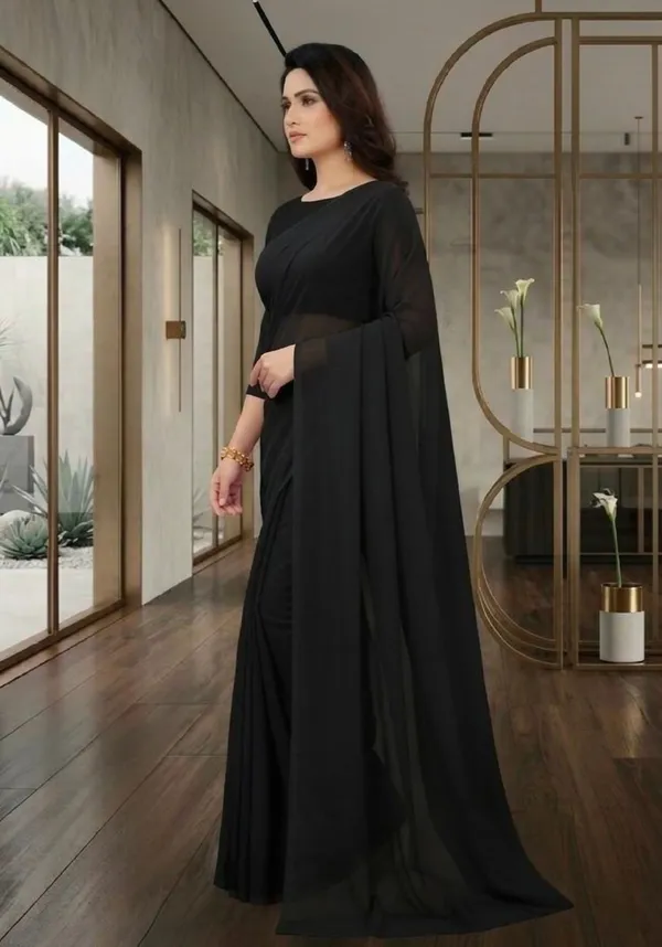 Black_Georgette_SAREE_For_WOMEN