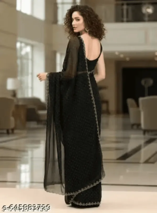 Black_Georgette_SAREE_For_WOMEN
