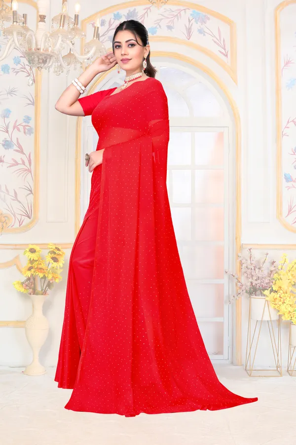 Red_Georgette_SAREE_For_WOMEN