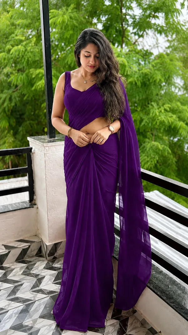 Purple_Georgette_SAREE_For_WOMEN