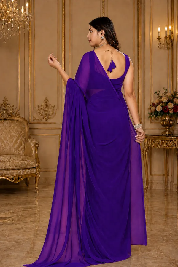 Purple_Georgette_SAREE_For_WOMEN