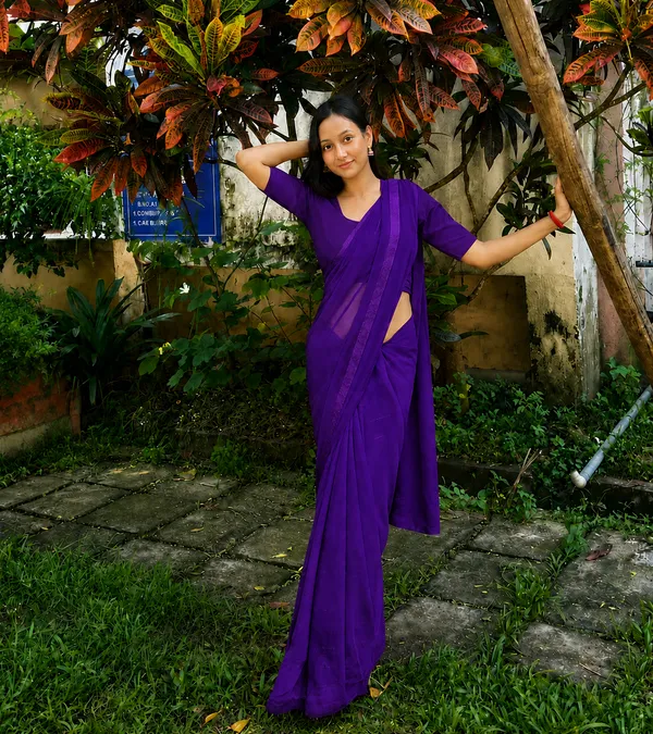 Purple_Georgette_SAREE_For_WOMEN