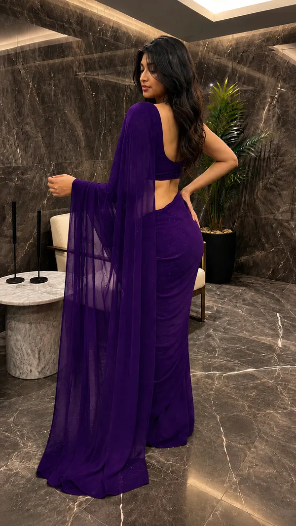 Purple_Georgette_SAREE_For_WOMEN