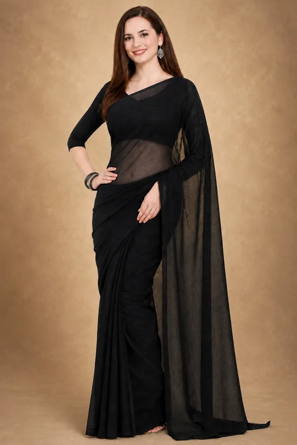 Black_Georgette_SAREE_For_WOMEN