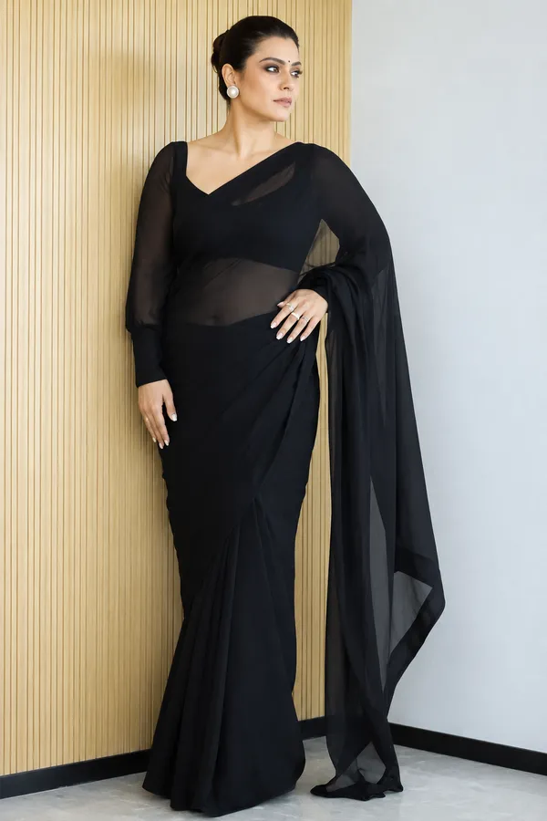 Black_Georgette_SAREE_For_WOMEN