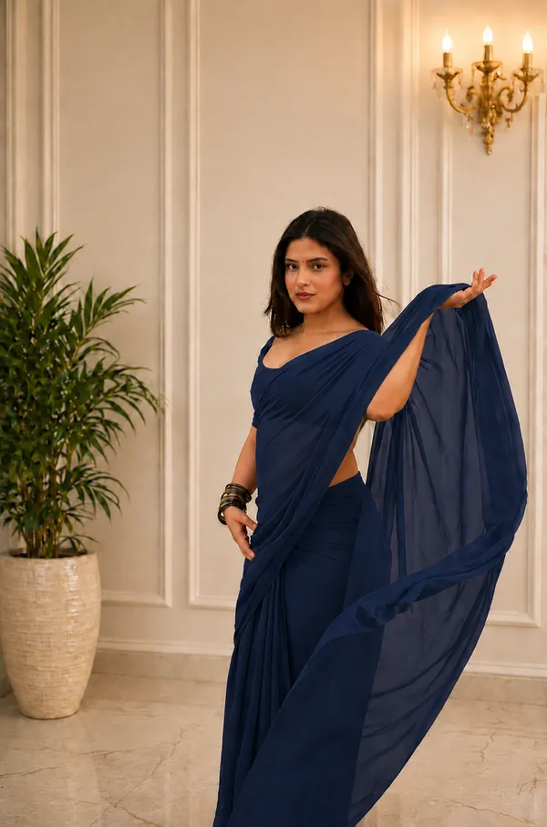 Navy_Blue_Georgette_SAREE_For_WOMEN