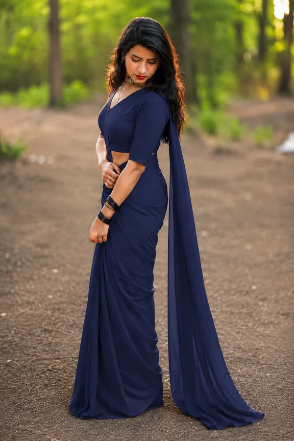 Navy_Blue_Georgette_SAREE_For_WOMEN