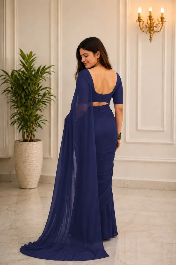 Navy_Blue_Georgette_SAREE_For_WOMEN