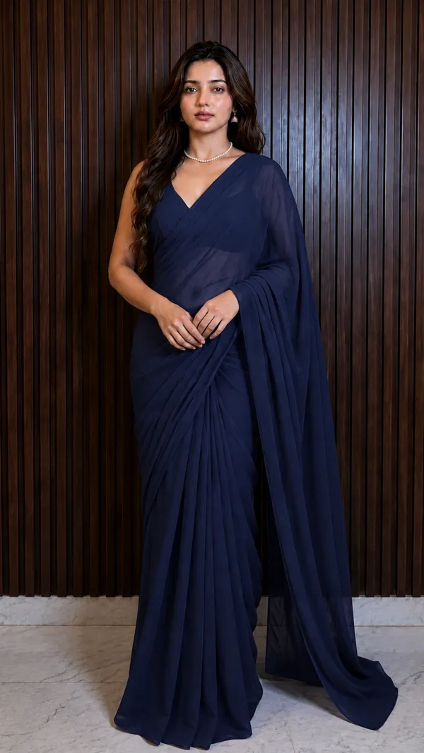Navy_Blue_Georgette_SAREE_For_WOMEN
